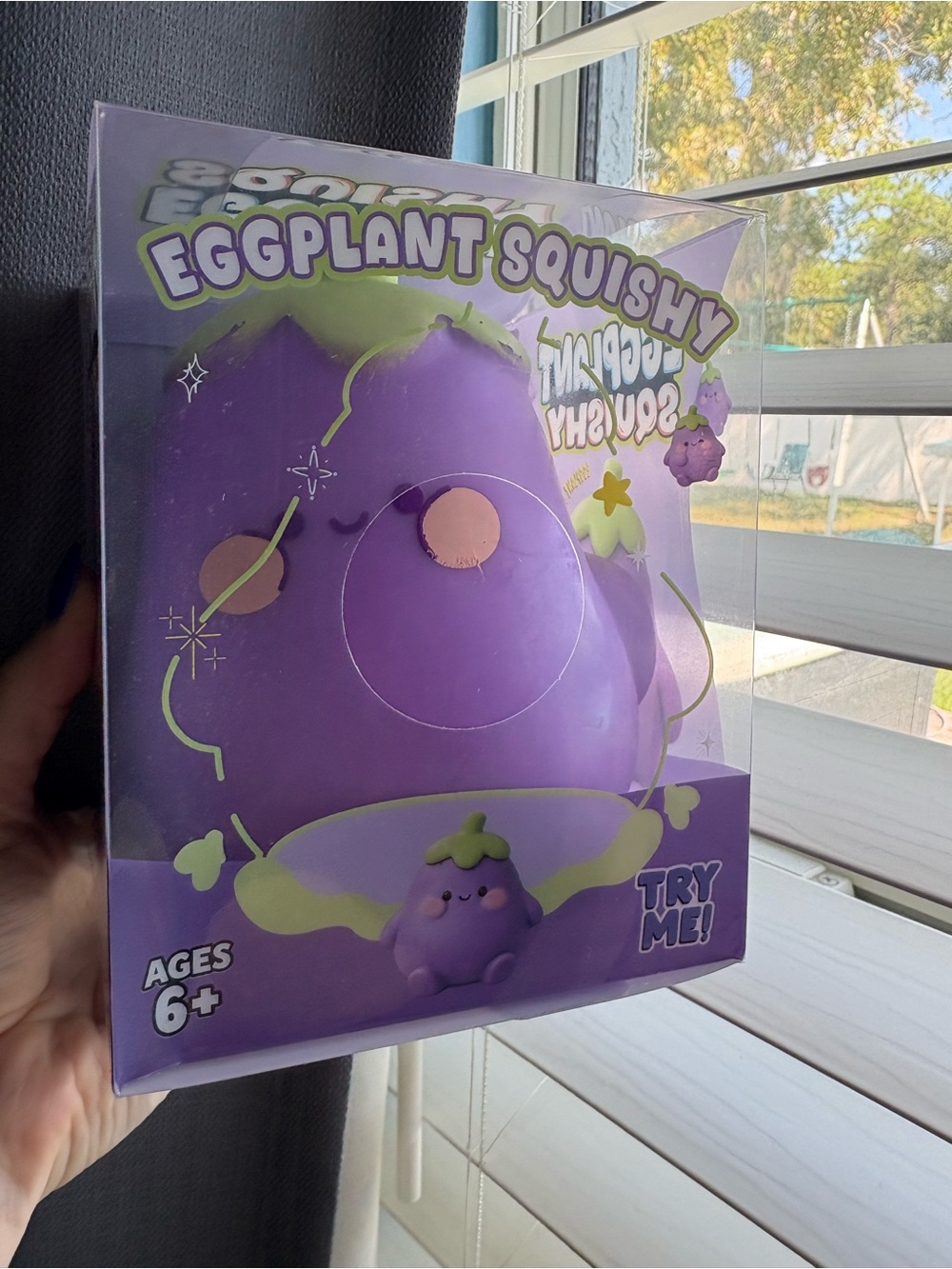 Jumbo eggplant squishy - Picture 5 of 6
